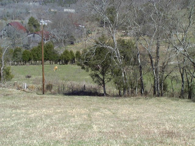 The confluence area with the NE TN countryside beyond