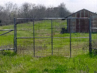 #3: Large gate and fence to be crossed to get back on the road