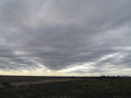 #5: Texas sky and landscape in this view from the confluence to the southwest.