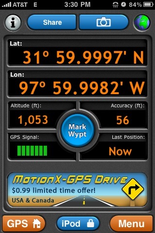 MotionX-GPS screenshot