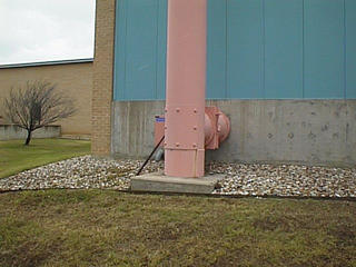#1: A pipe at the Raytheon factory