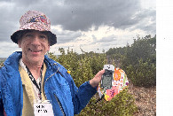 #8: Joseph Kerski at the confluence.