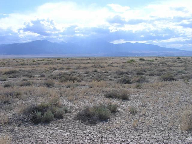 View West (13000' Wheeler Peak, in Great Basin National Park, Nevada)