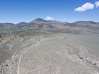 #11: Looking West from 120m above the point