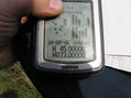 #3: GPS reading at the confluence site.