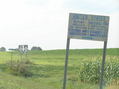 #9: Sign near the USA-Canada border, 1.4 km northeast of the confluence.