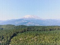 #12: A close-up view to the Northwest of Mount Saint Helens, from 120m above the point