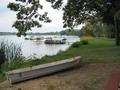 #8: Boat and shore in front of confluence cottage.
