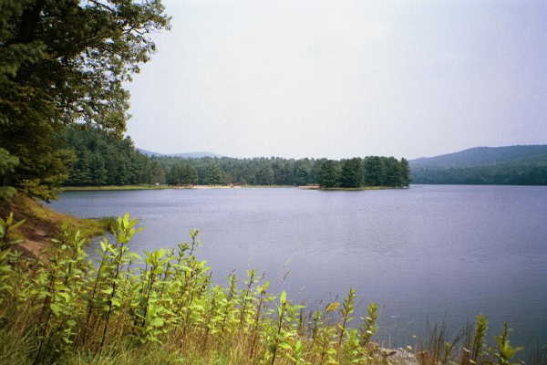 Lake Sherwood, WV - less than a mile from the confluence