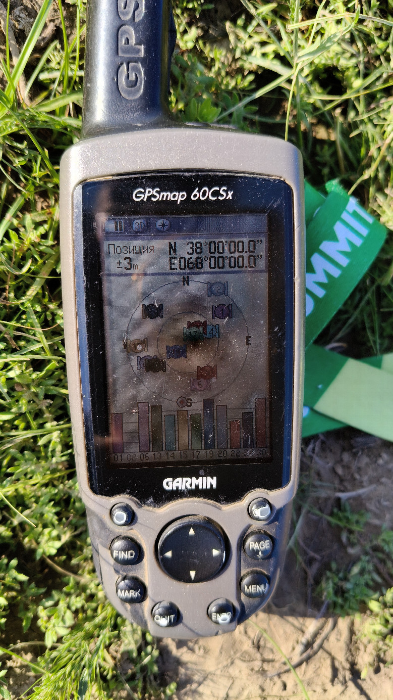 GPS reading