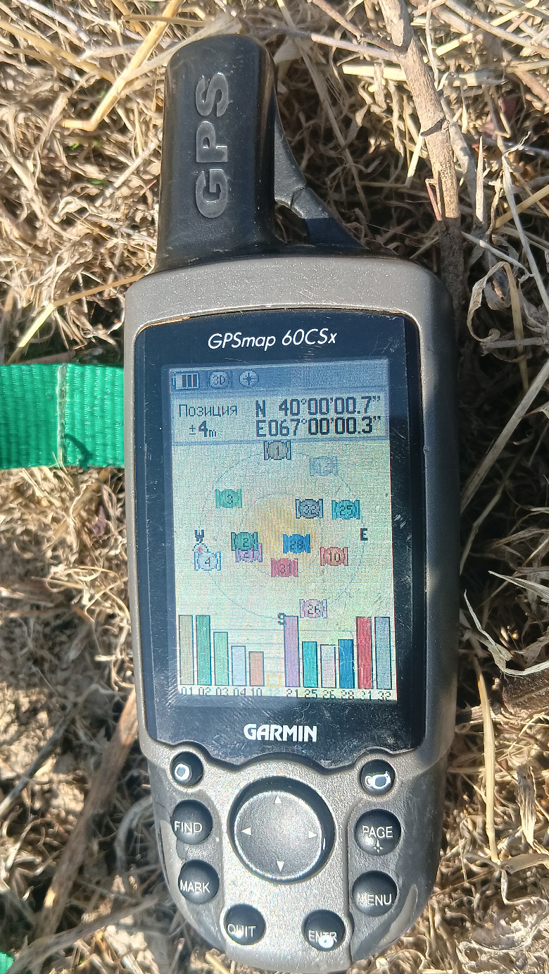 GPS reading