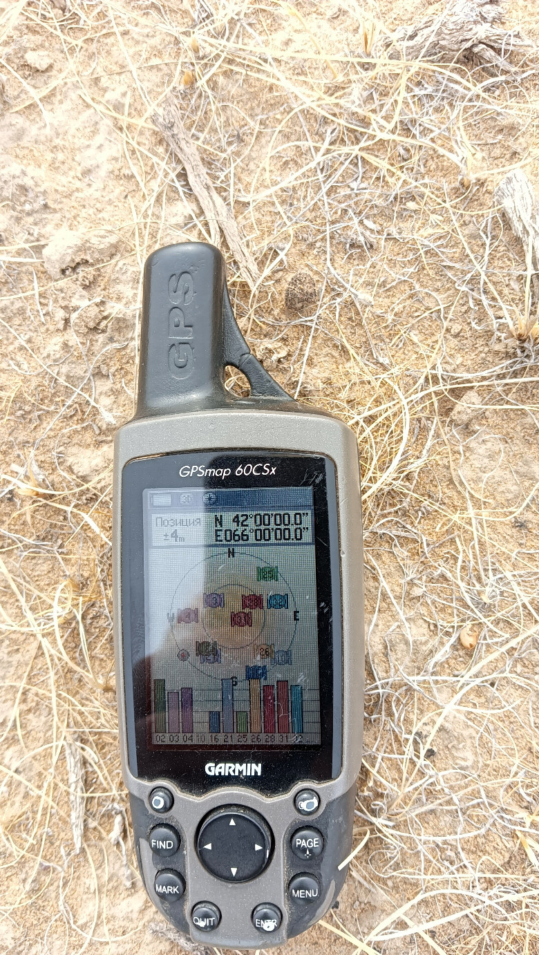 GPS reading