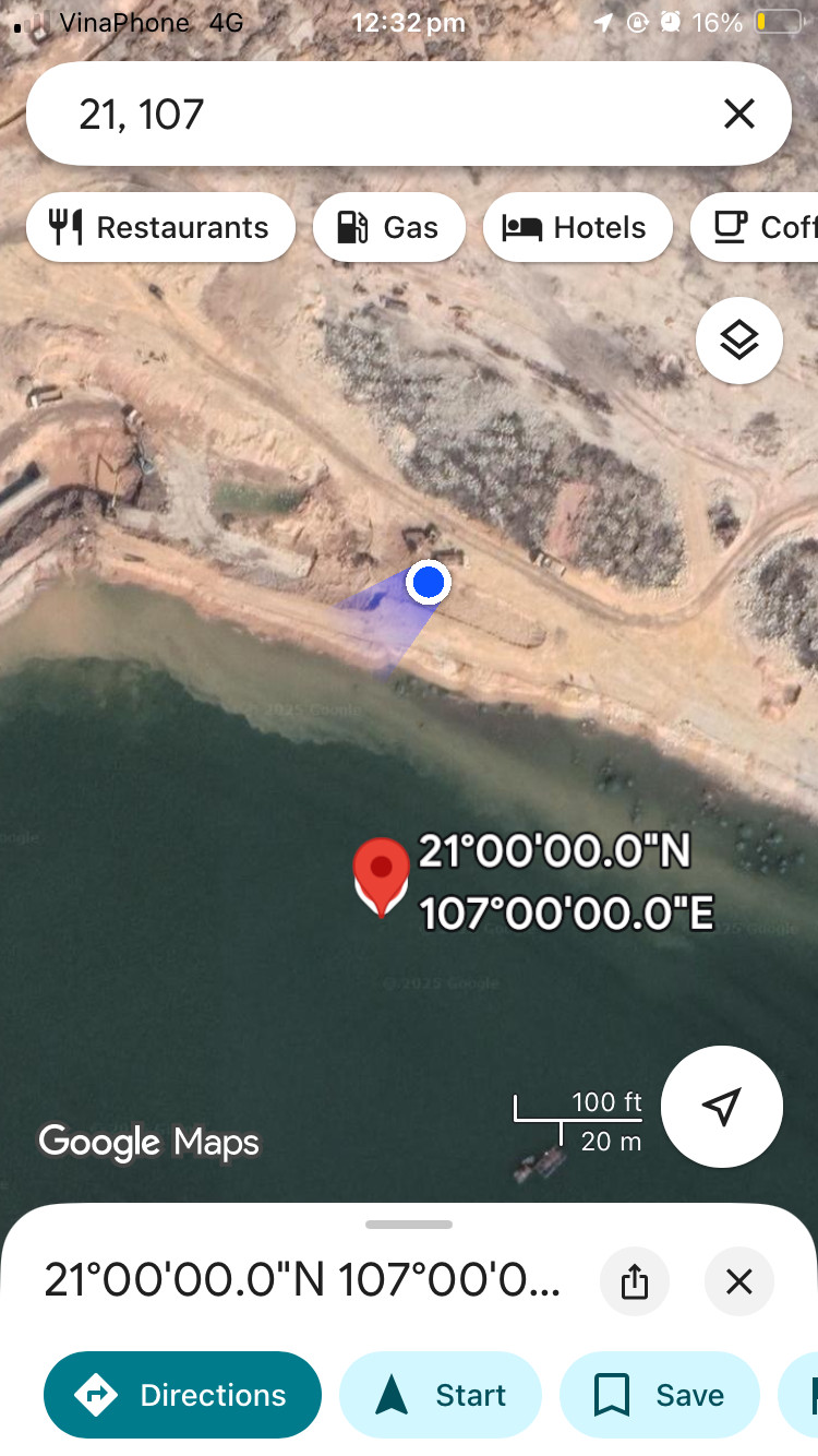 My location from Google Maps app