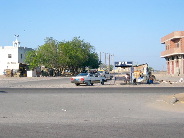 Intersection at the main road