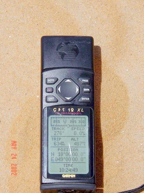 GPS 18N 49E