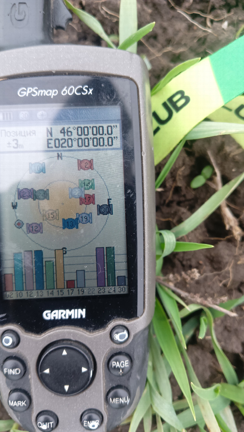 GPS reading