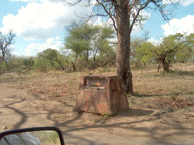 Did the Kruger Park anticipate our arrival?  - Sign near Shingwedzi.
