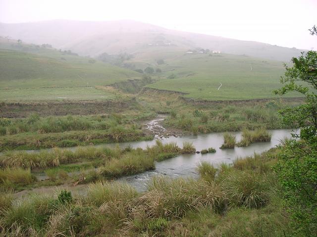 General view of confluence area