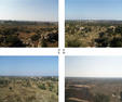 #8: 4 Views from the nearby (750 m) trig beacon, Harare to the North and Confluence to the West